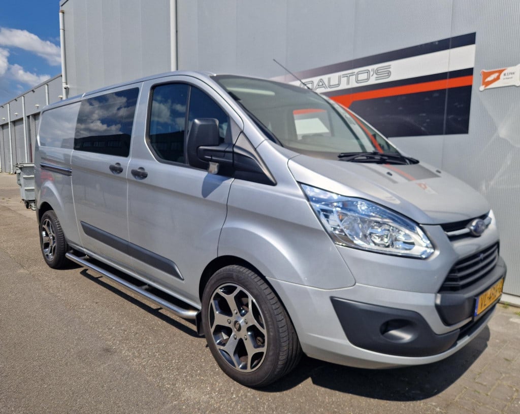 Ford Transit Custom 290 2.2 tdci l2h1 ambiente dc in zeer goede staat met n