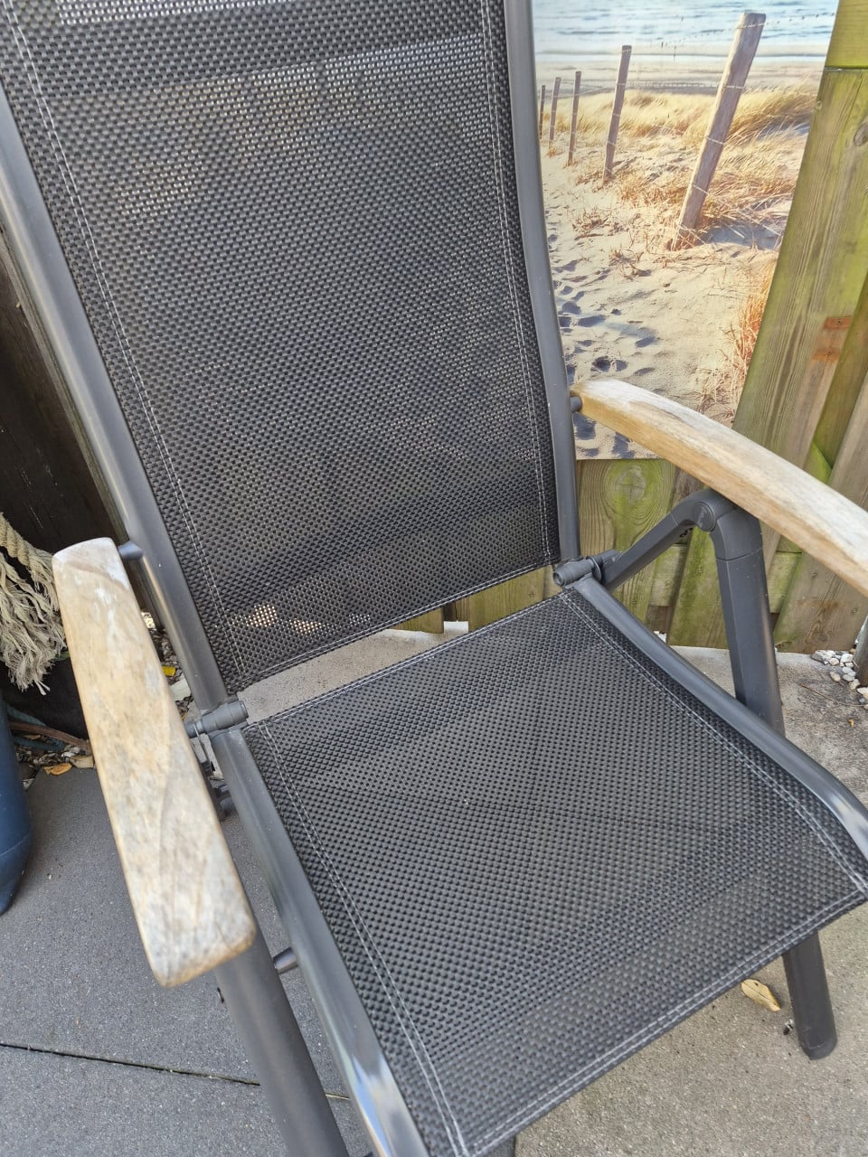 Tuinstoel Hartman zwart