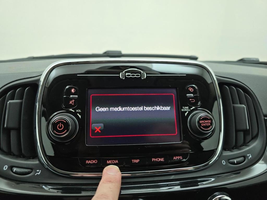 Fiat 500 occasion 0.9 twinair turbo popstar | zwart | tweedehands fiat 500 