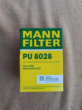 2x Brandstof filter MANN PU 8028