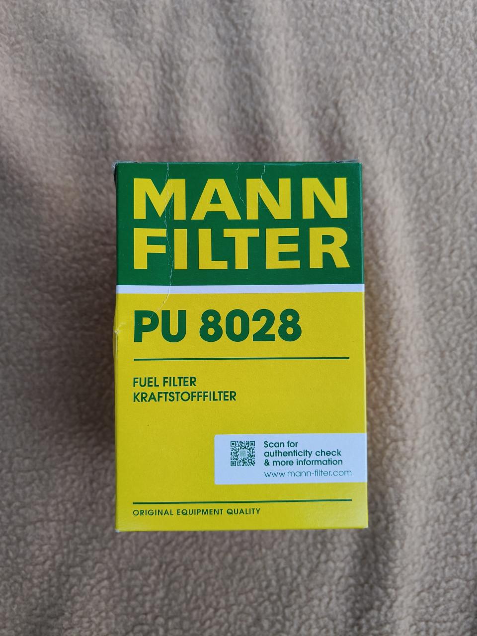 2x Brandstof filter MANN PU 8028