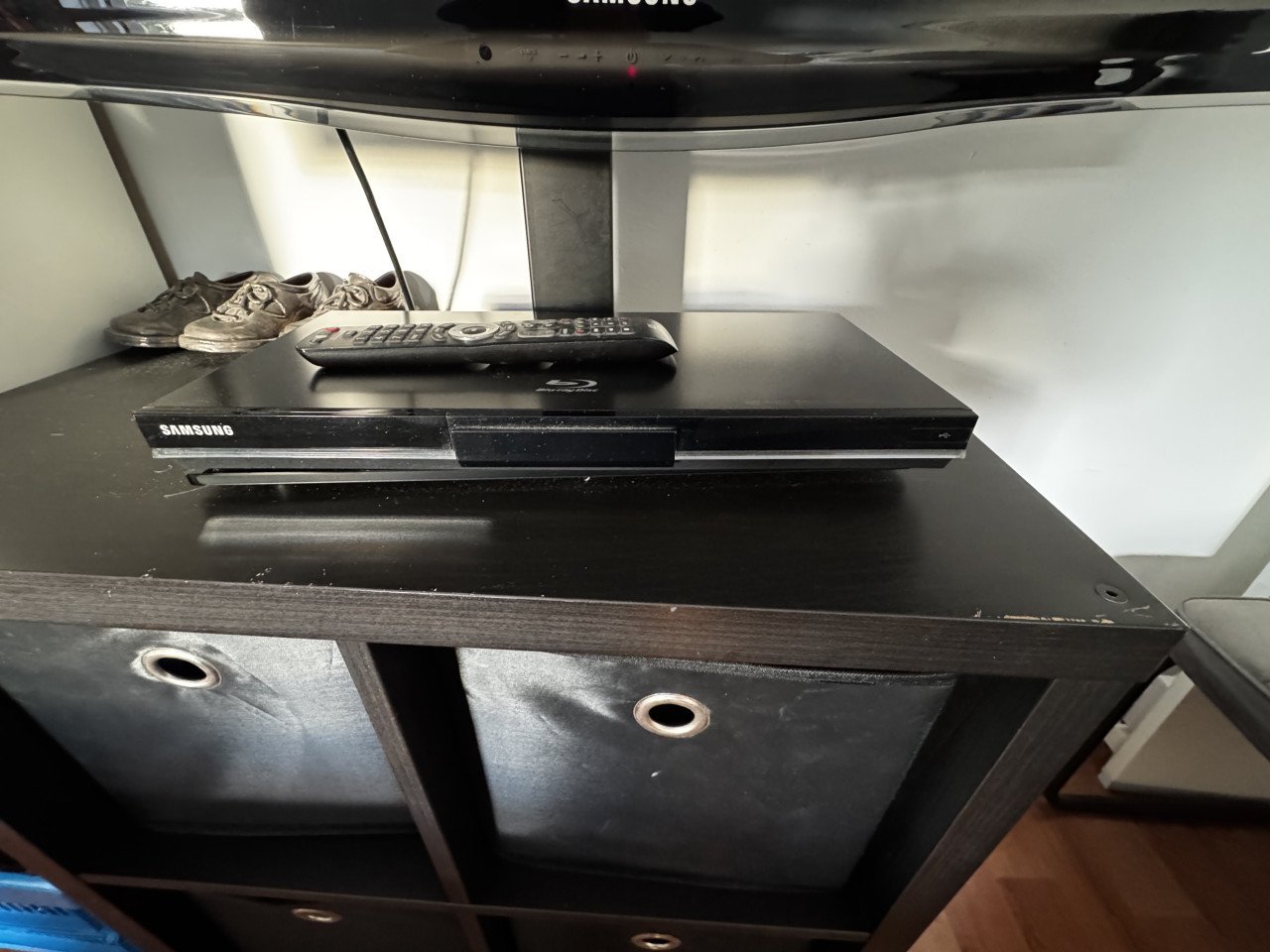 Samsung TV met Samsung Blurayspeler