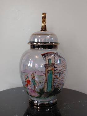 Dekselvaas Hubert Bequet