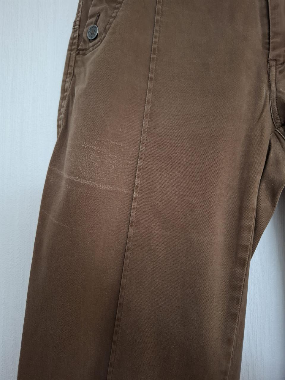 Didi broek met leuke details. Bruin. Maat 44. Gedragen.
