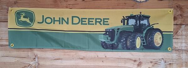 John Deere Banner 120x30CM