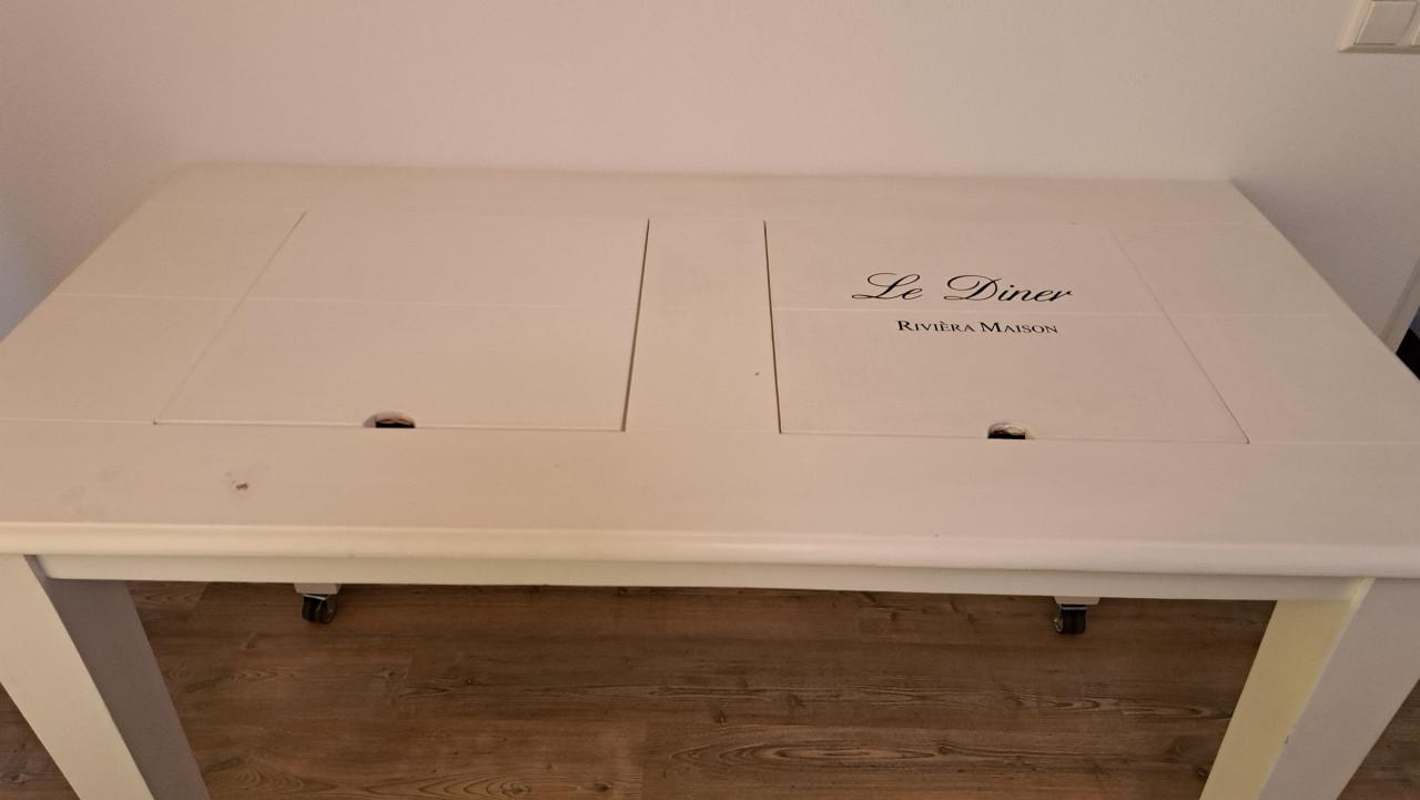 Rivièra Maison eettafel wit 150×75