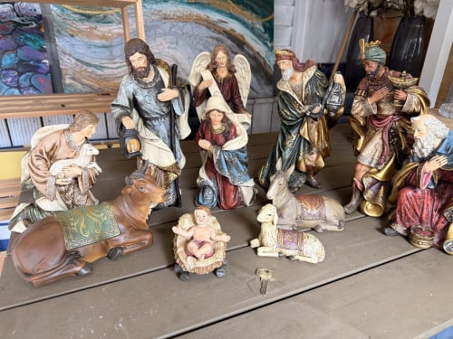 Kerststal beelden