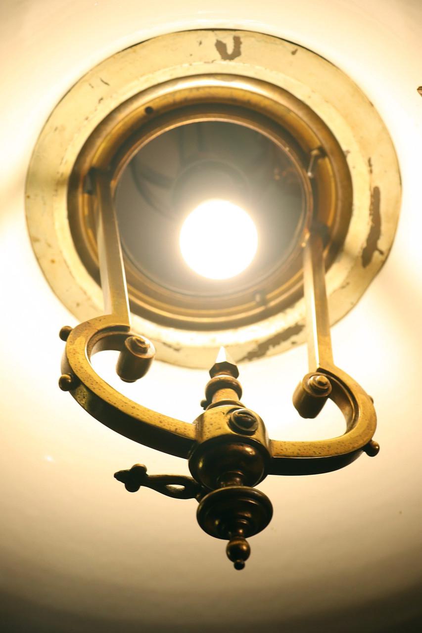 Unieke Art Nouveau hanglamp