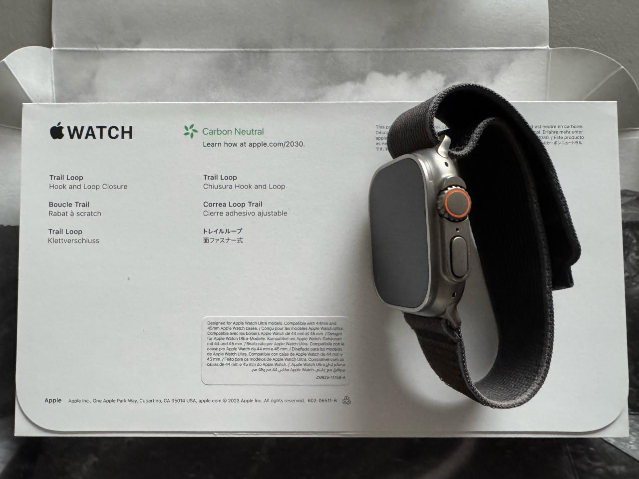 Apple Watch Ultra 2 (batterij 100%)