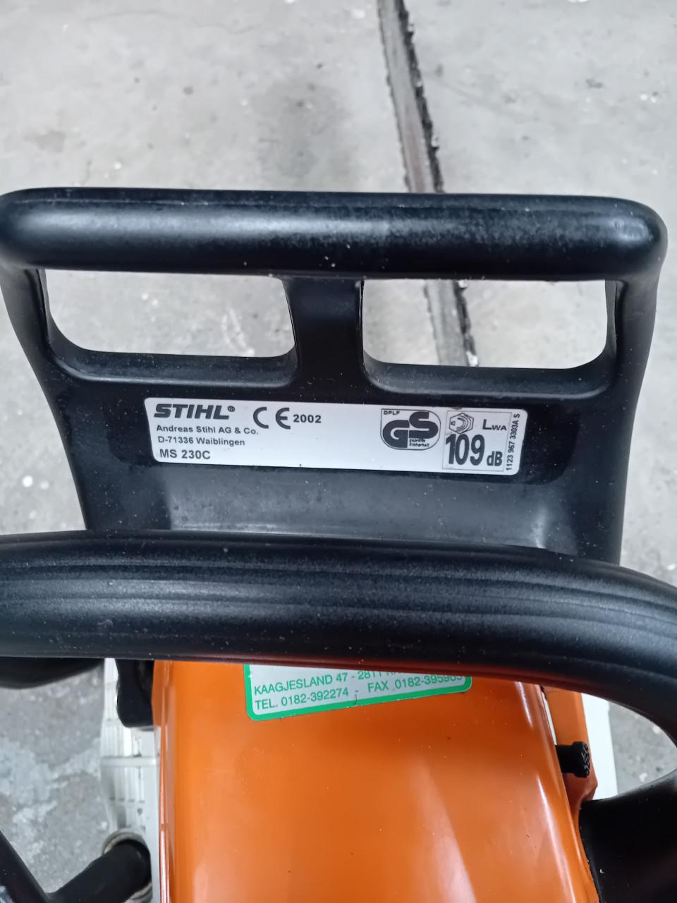 Stihl MS230c kettingzaag