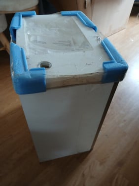 Klein wastafel meubel