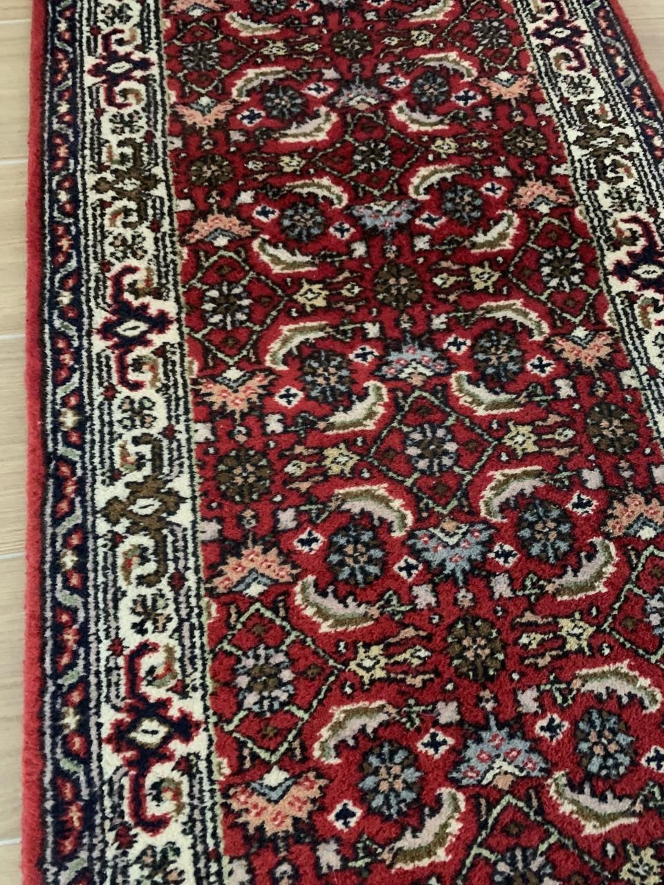 ✨Super Leuk Handgeknoopt Vintage Lopertje✨182 bij 67 cm✨