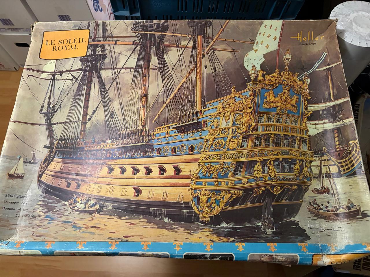 Oude Revell modelbouw schepen