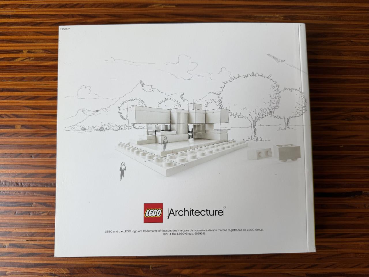 Boek over Lego Architecture