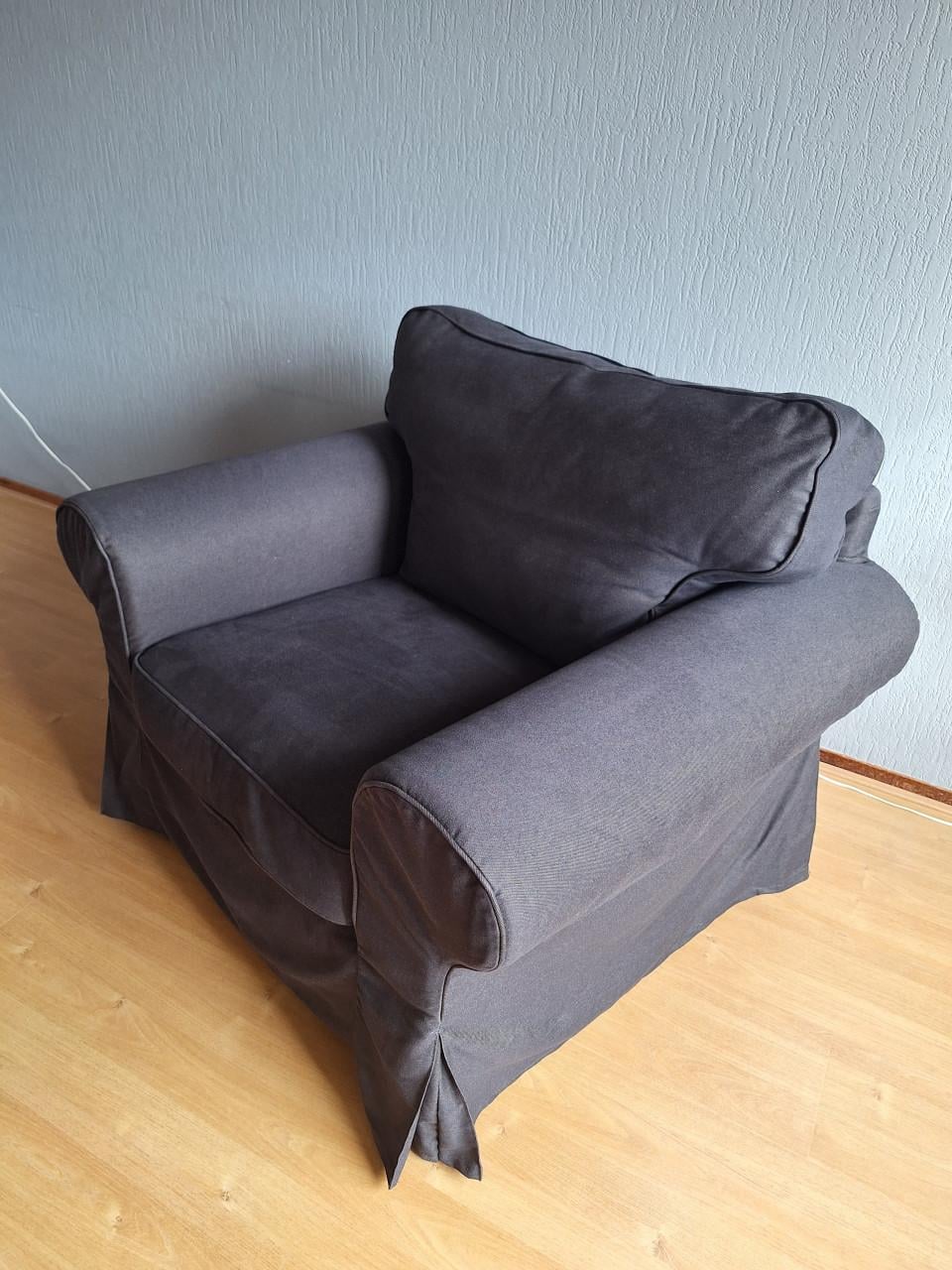 Ikea Ektorp fauteuil donkergrijs