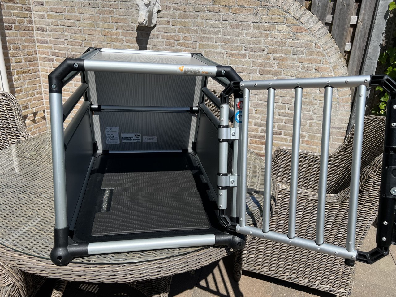 Aluminium auto hondenbench Proline Falcon S