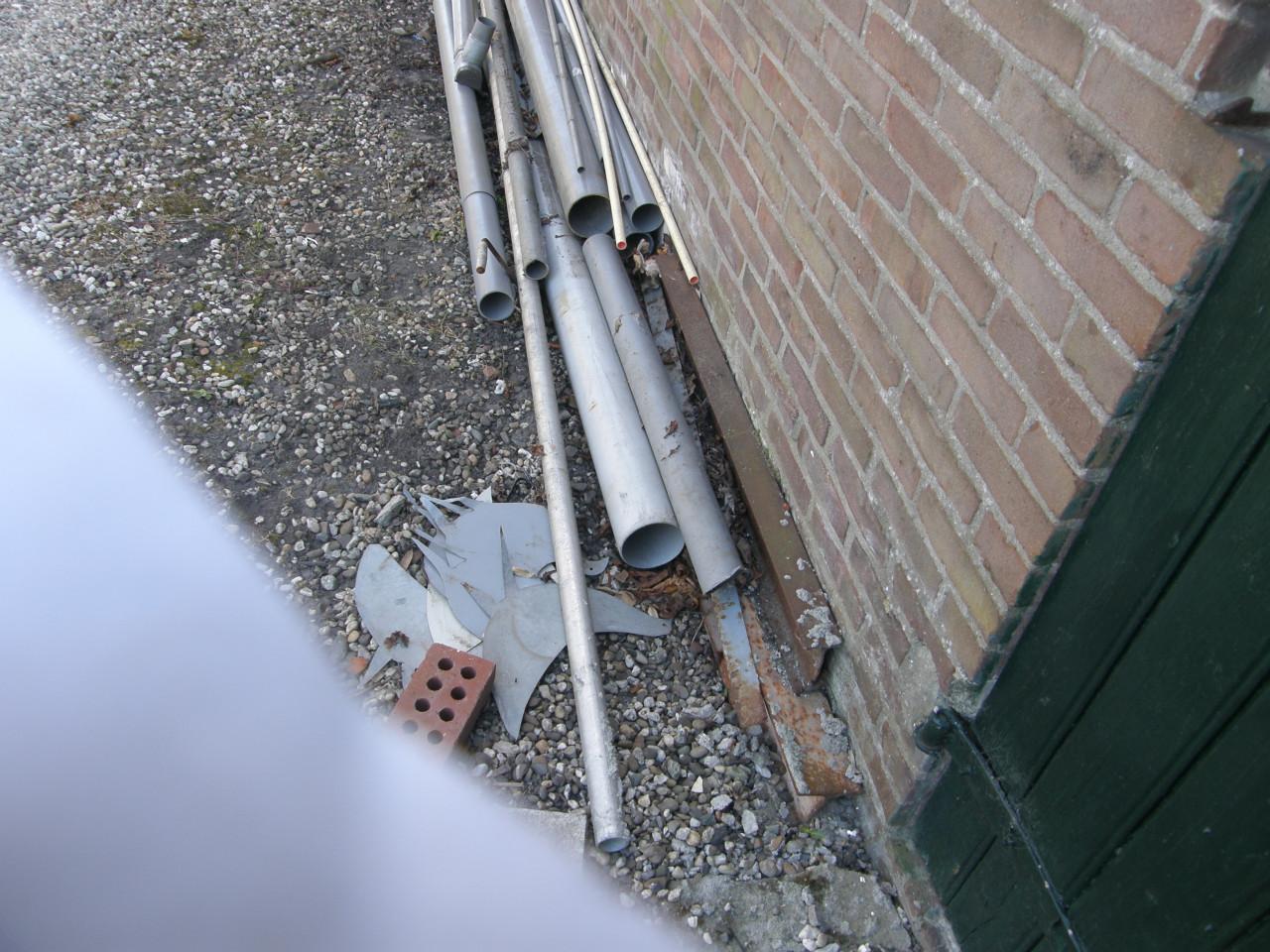 PVC pijp, stijgerpijp, vloerverwarming, brandwerende plaat,