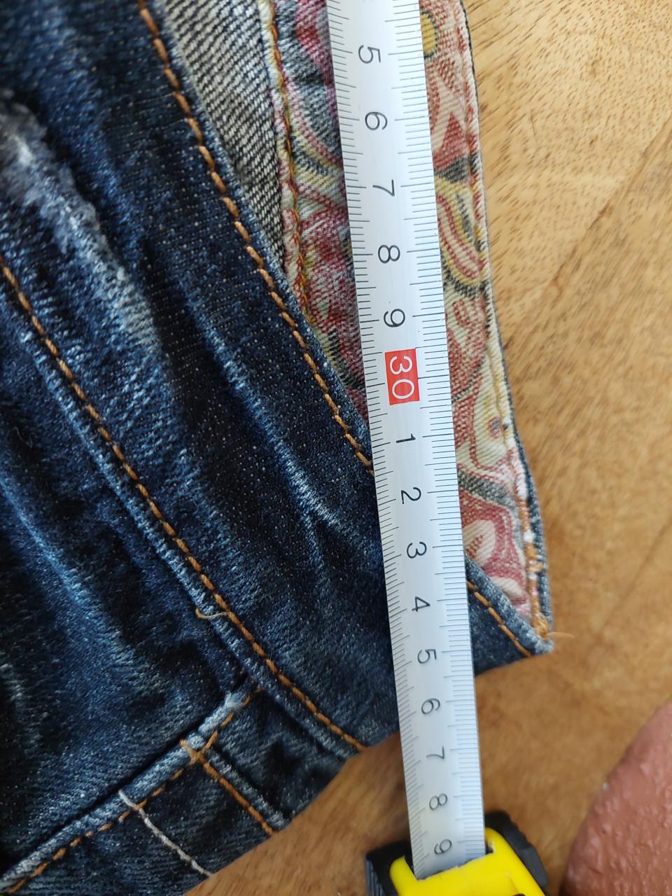 Stoere Korte dames jeansshort mt 26 xs/s I'L Dolce