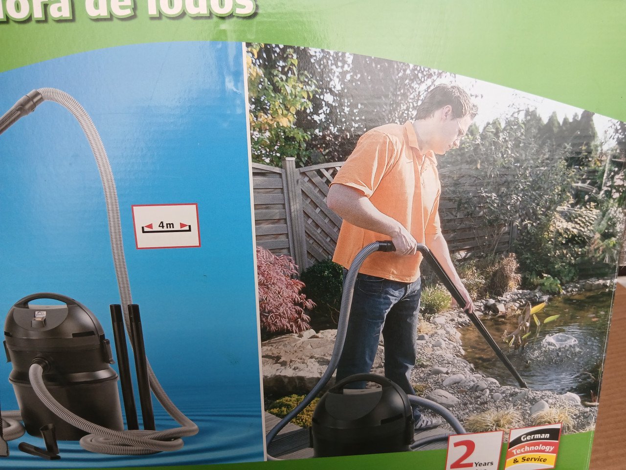 Pontec vijverstofzuiger