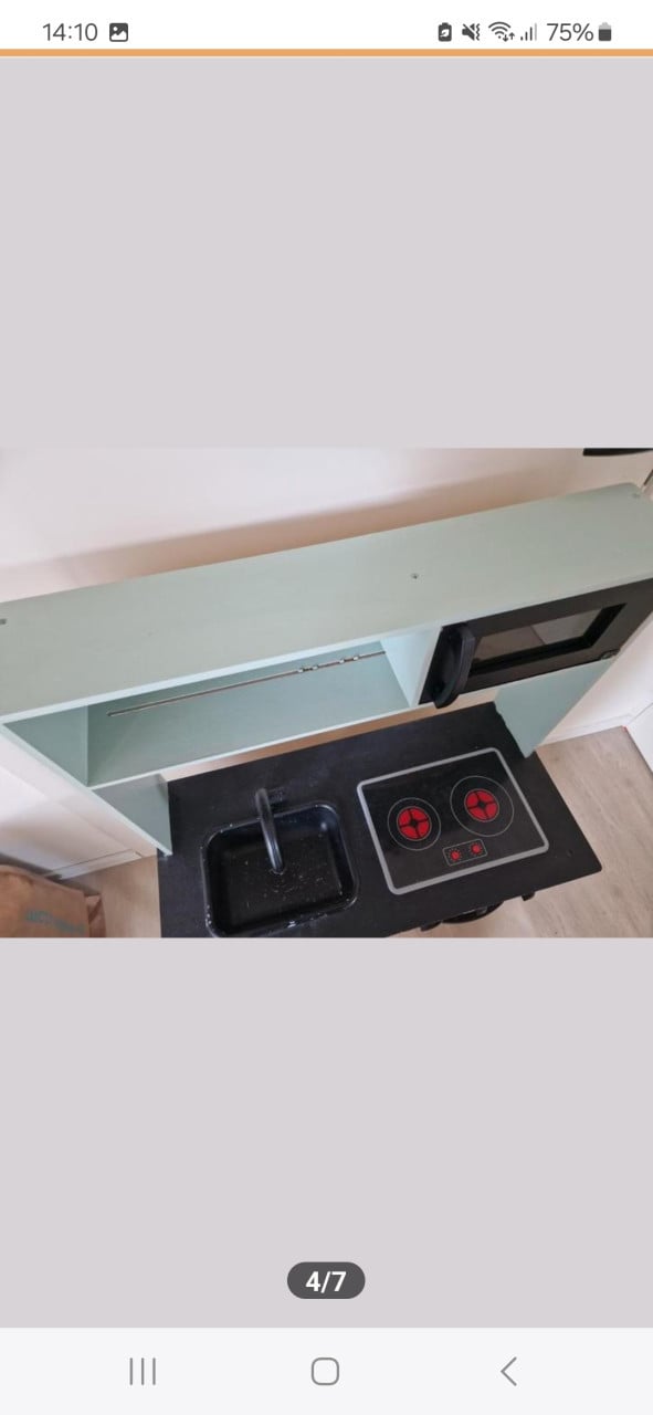 Houten speelkeuken