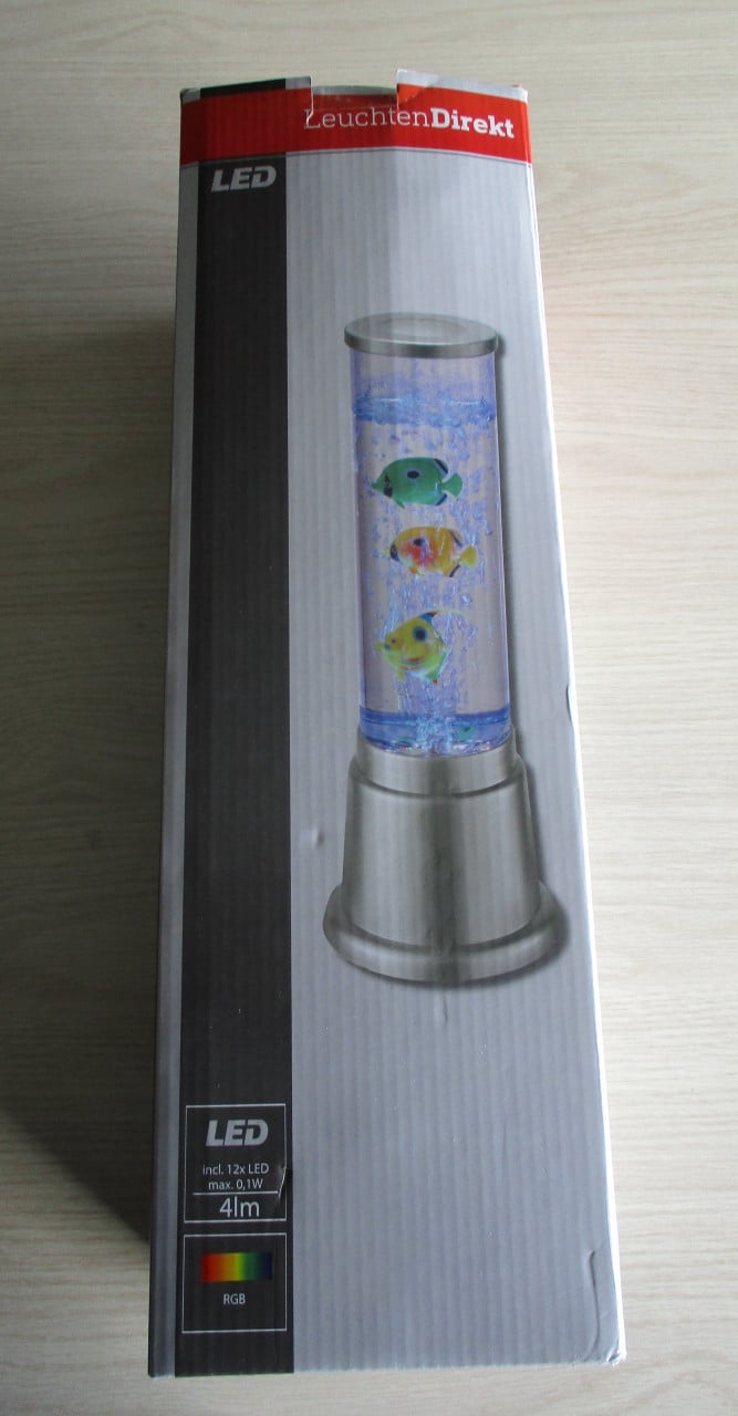Leuke Vis module  Met led verlichting en nep visjes