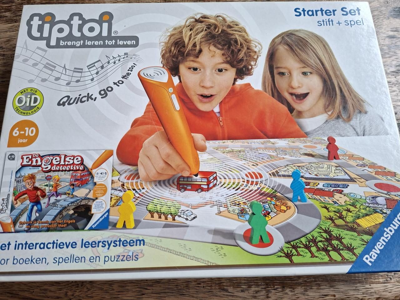 Tip toi starters set De Engelse detective inclusief tip toi pen