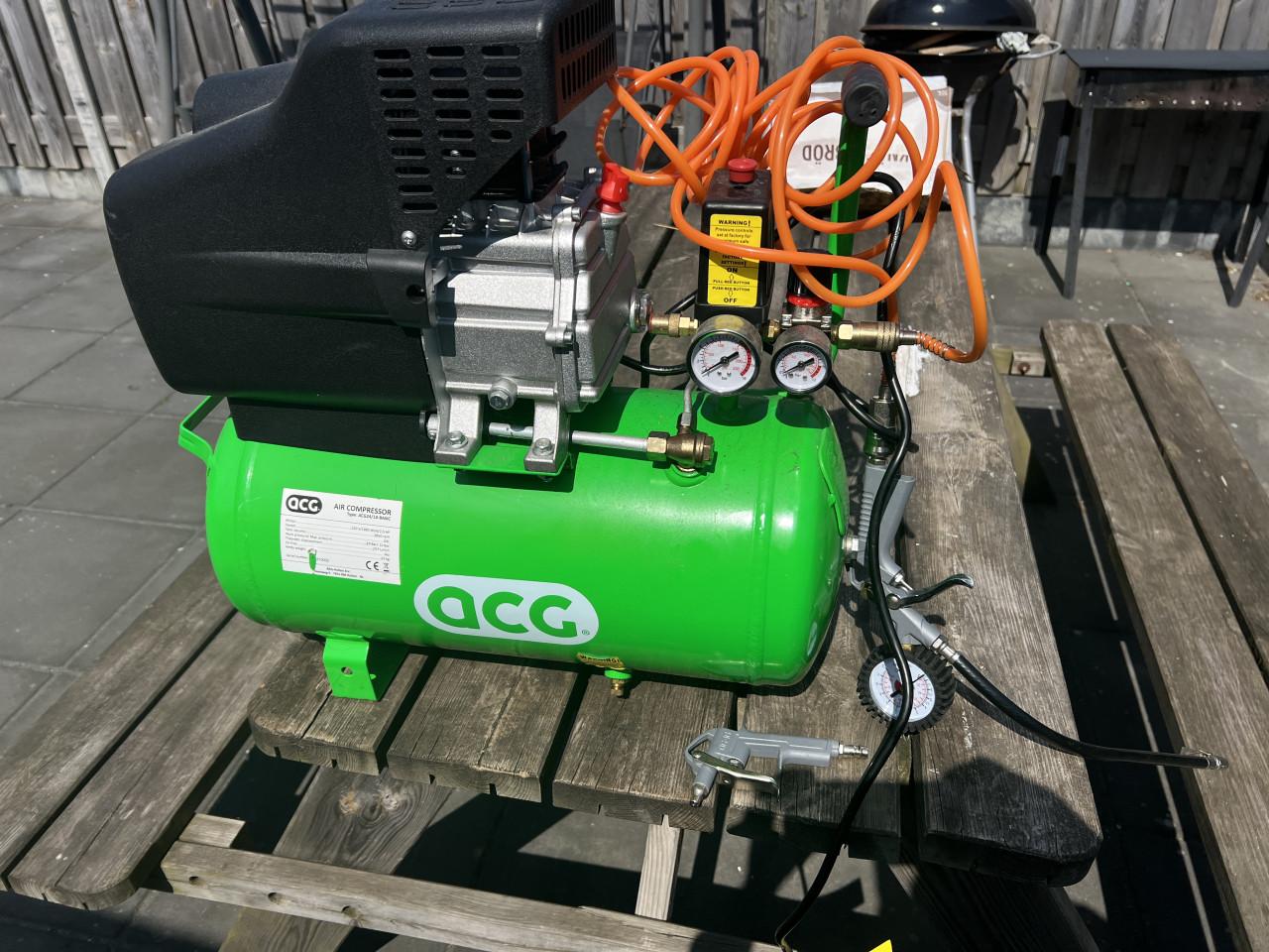 ACG Lucht compressor ACG24/10-BASIC | 24L |10 bar | 257L/min
