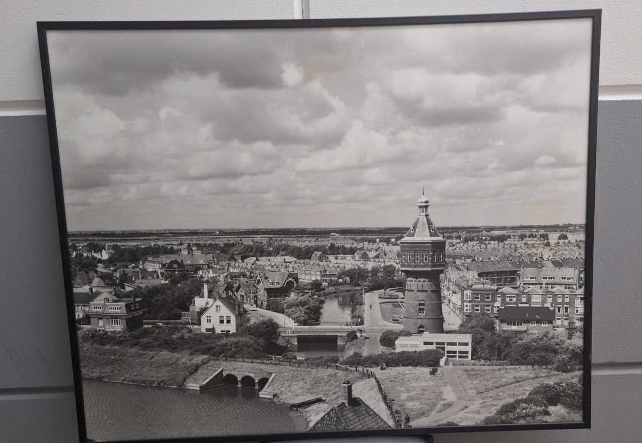 Oude foto in lijst