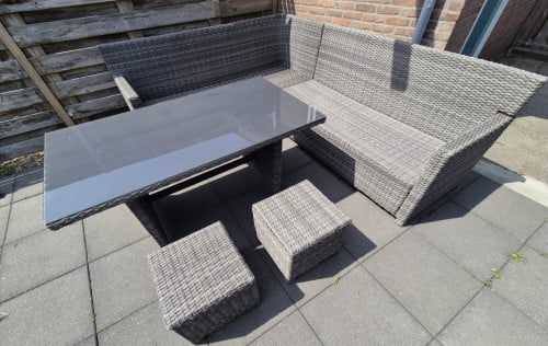 Compleet Dinner loungeset (Bezorging mogelijk)