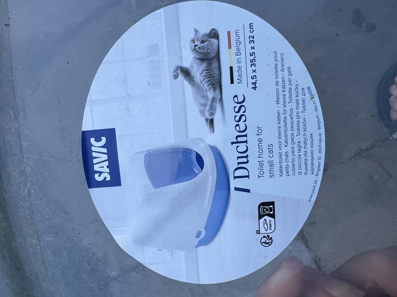 2 kattenbakken z.g.a.n.