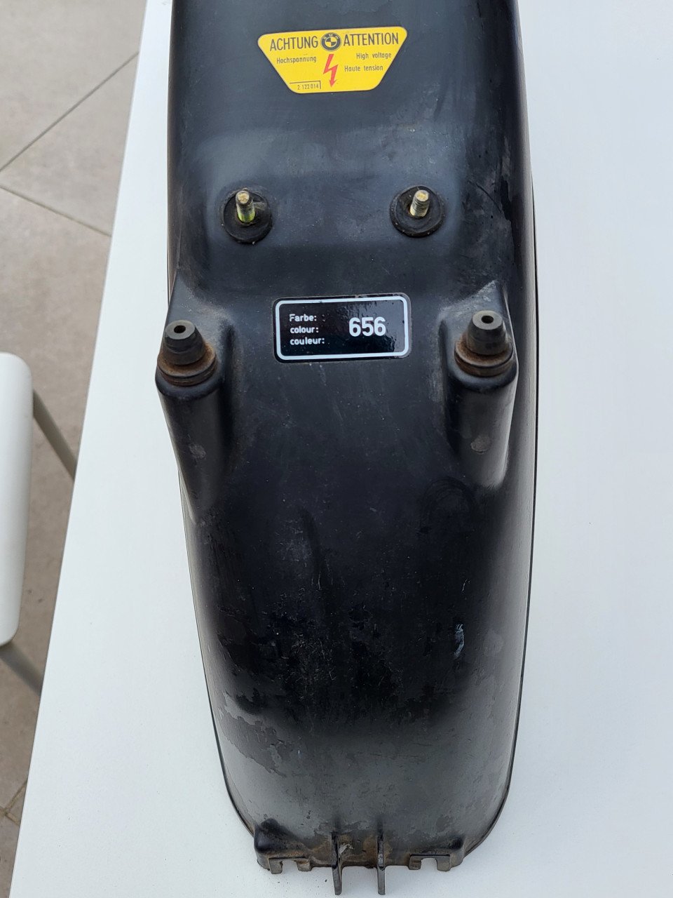 Achterspatbord BMW boxer motor