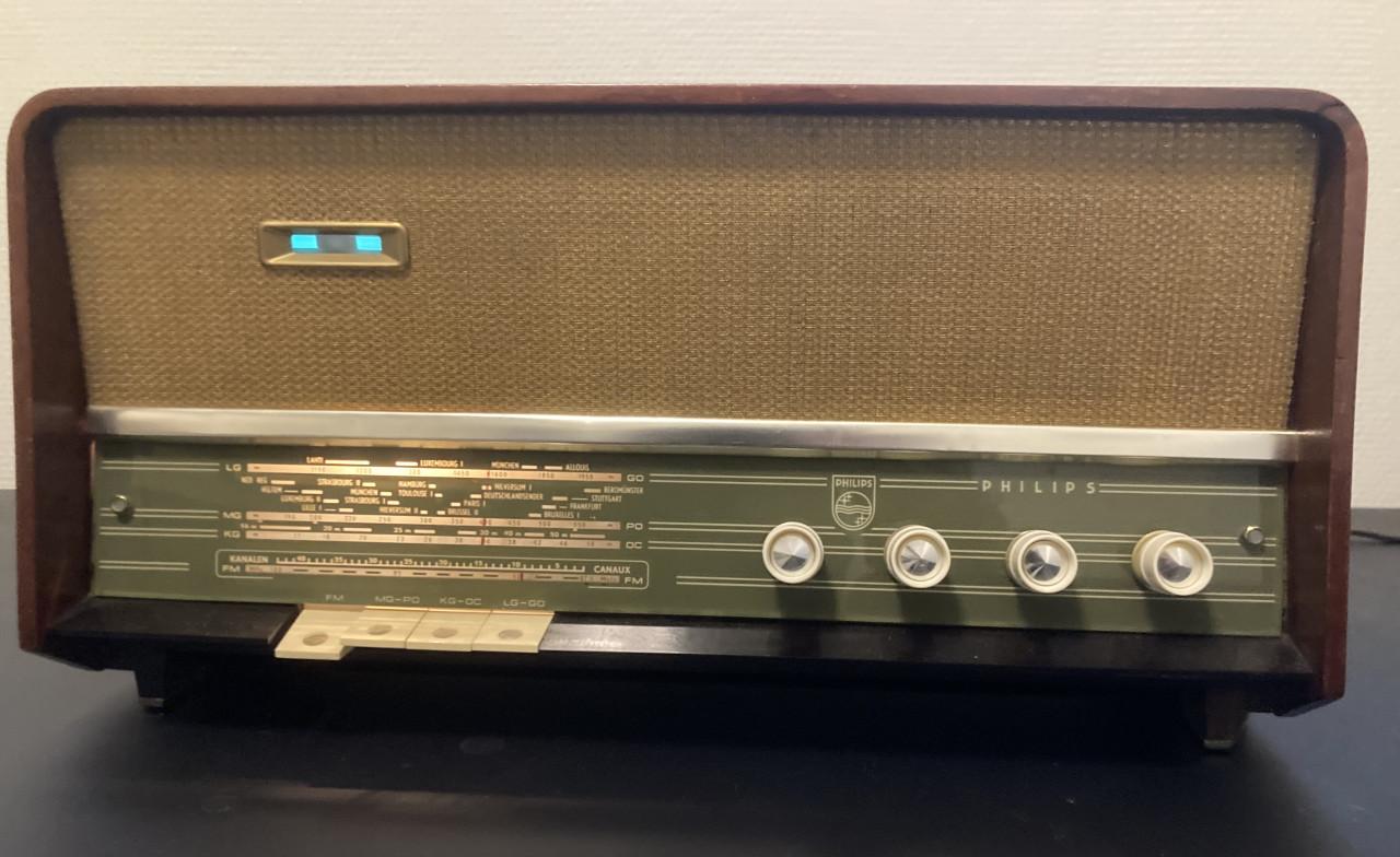 Mooie kleine Tafelradio Philips