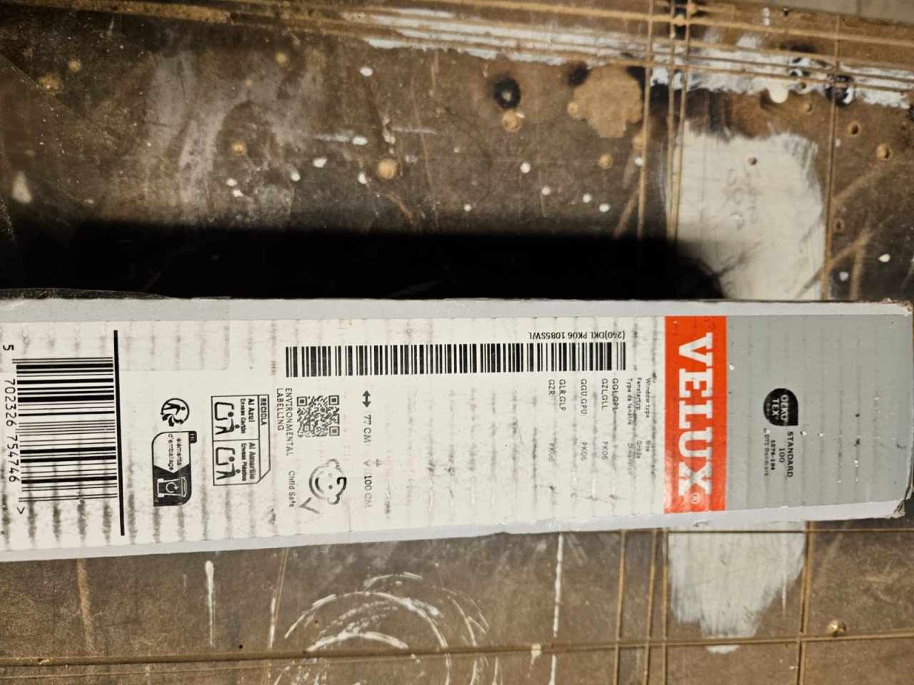 Velux dakraam