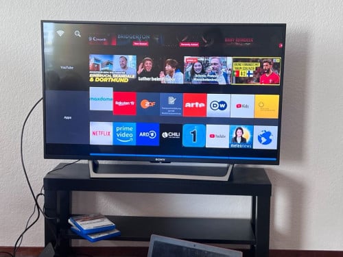 Sony Bravia led smart tv formaat 40 inch oftwel 102cm