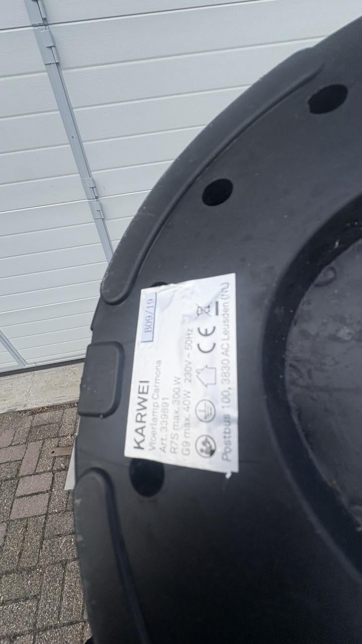 Karwei vloerlamp Charmona