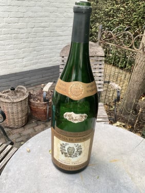 Grote fles Bourgogne 5 ltr. 1967