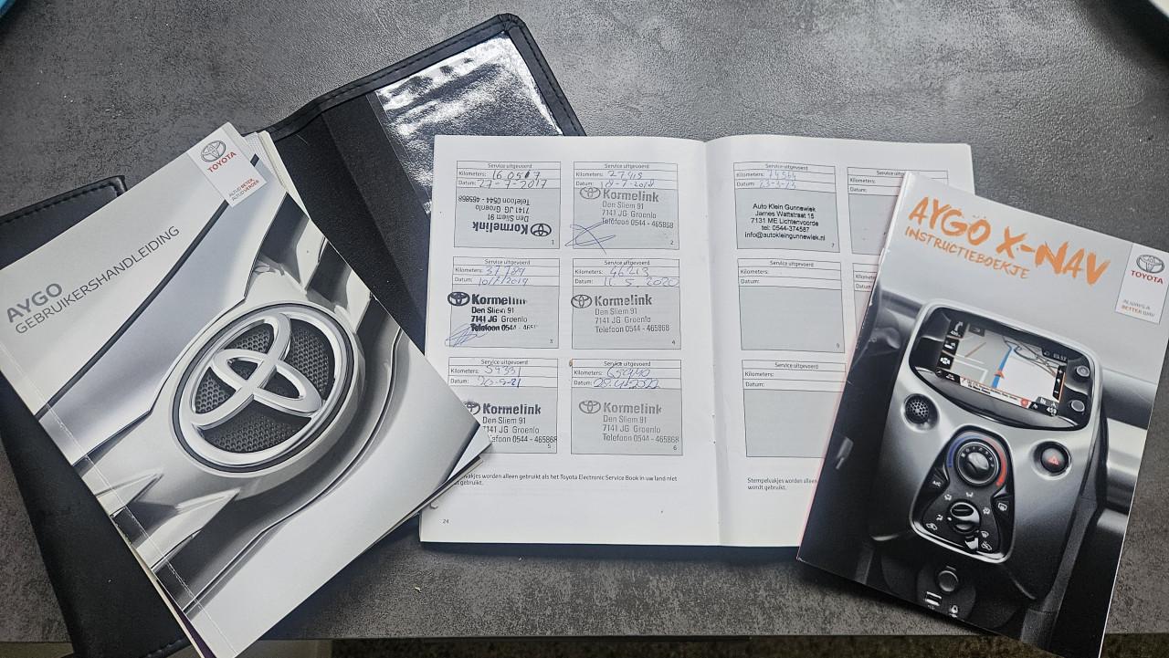 Zuinige 5drs TOYOTA AYGO X-WAVE Cabrio Top / NL AUTO / NAP / 80.865 km !