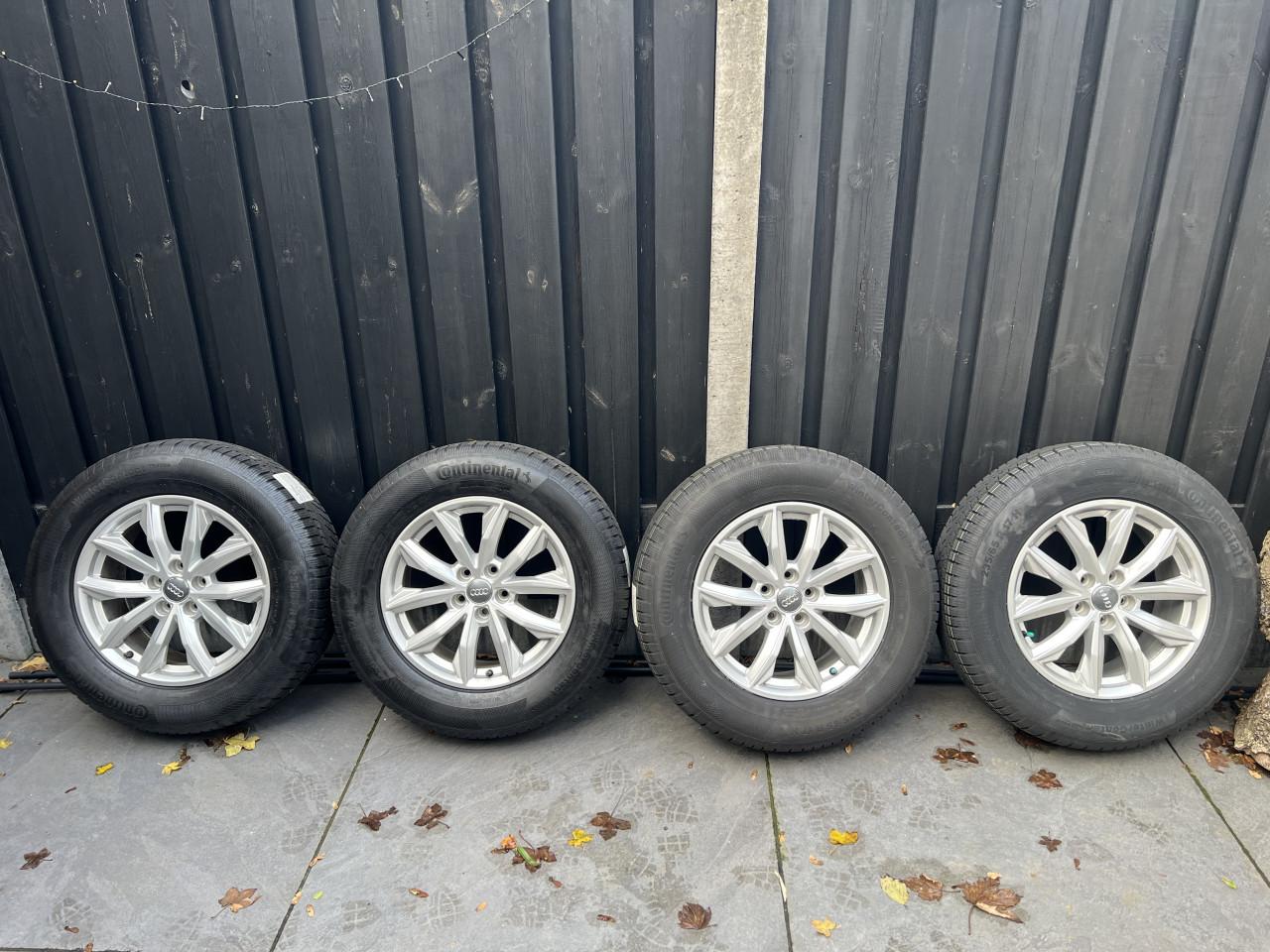 Originele audi Q5 velgen op nieuwe winterband