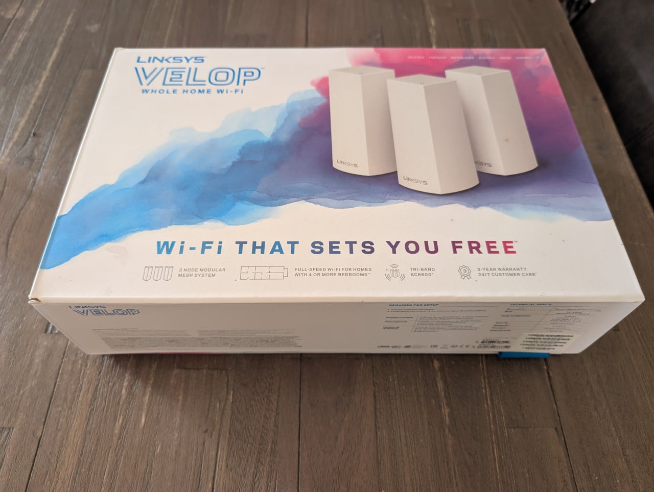 Linksys Velop WHW03 Mesh Systeem - Set van 3