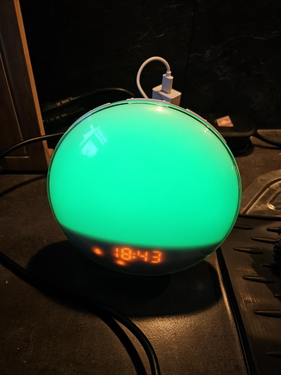 CADRIM Wake-up Light dag Wekker met Zonsopgang Simulatie