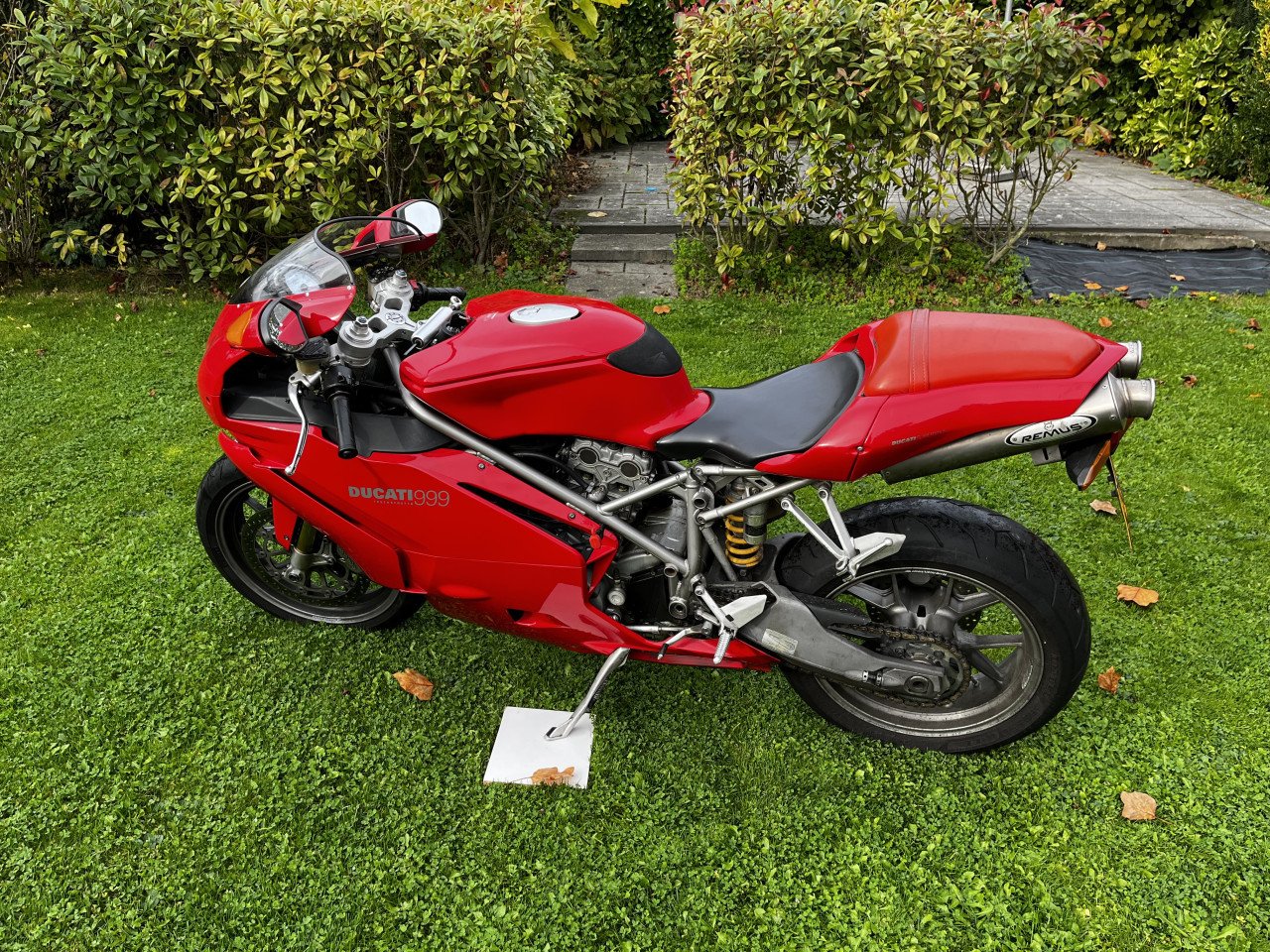 Ducati 999, 01-05-25 beurt gehad