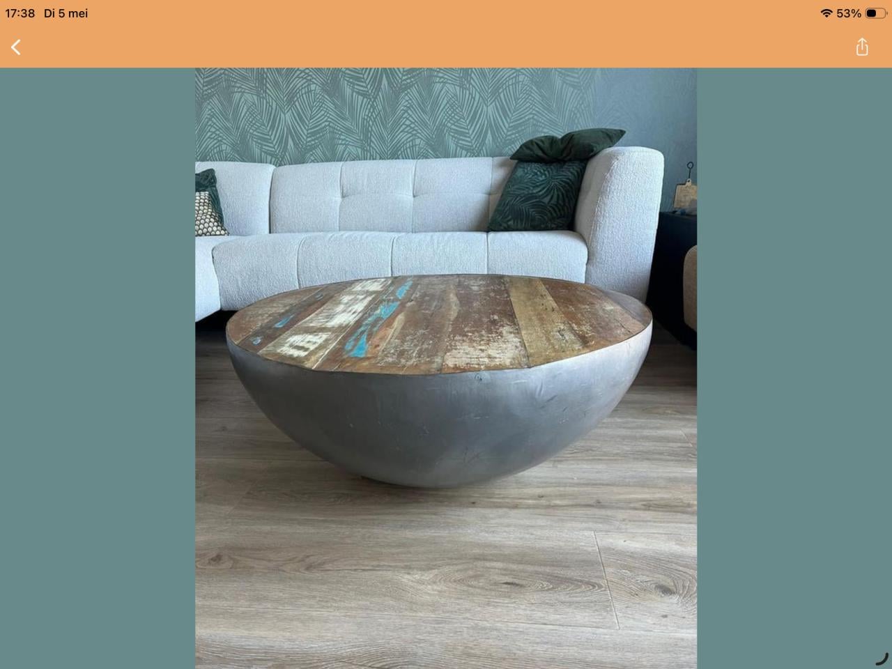 Salontafel “Bowl” ByBOO