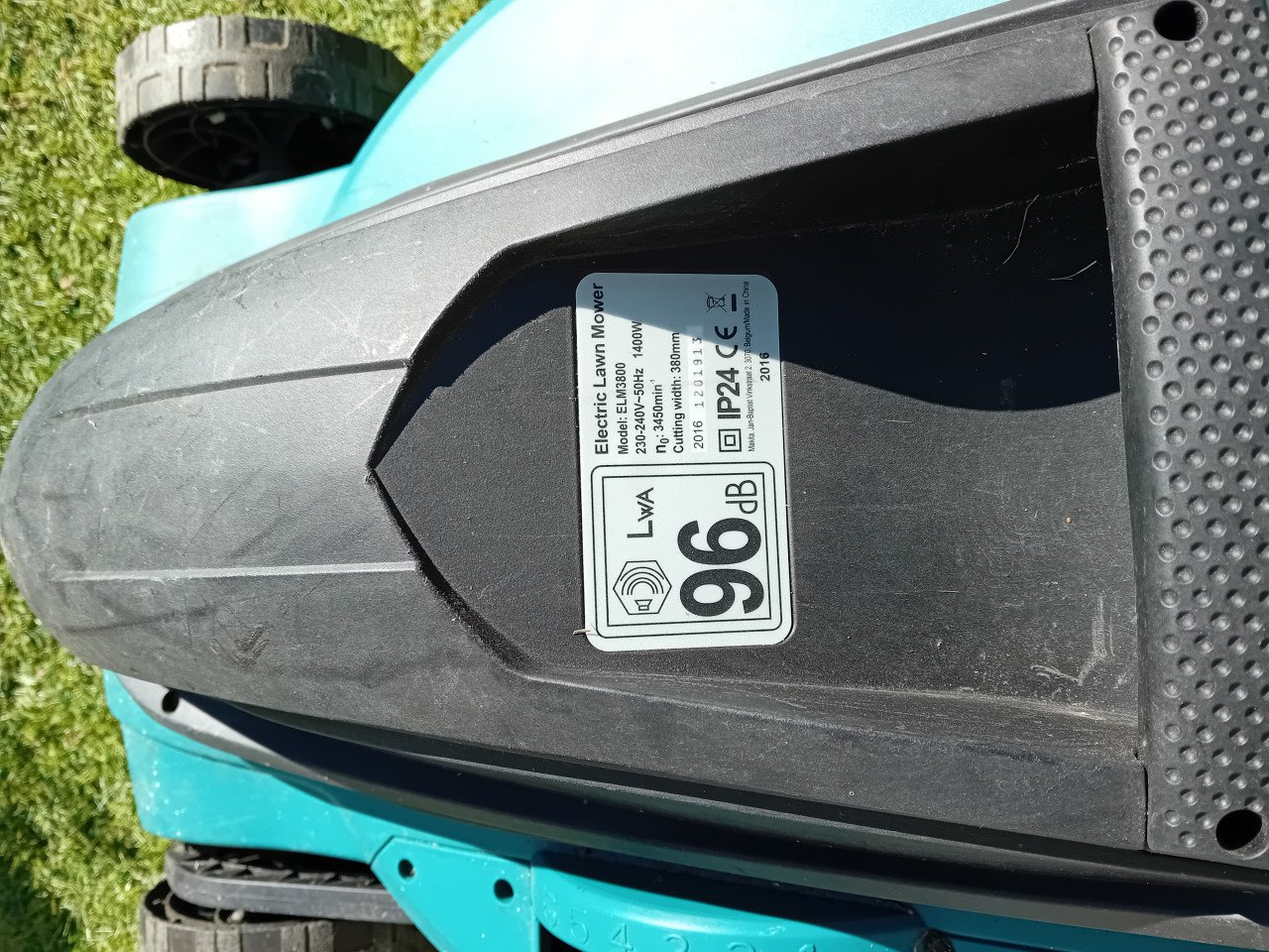 Makita grasmaaier ELM 3800 (elektrisch)