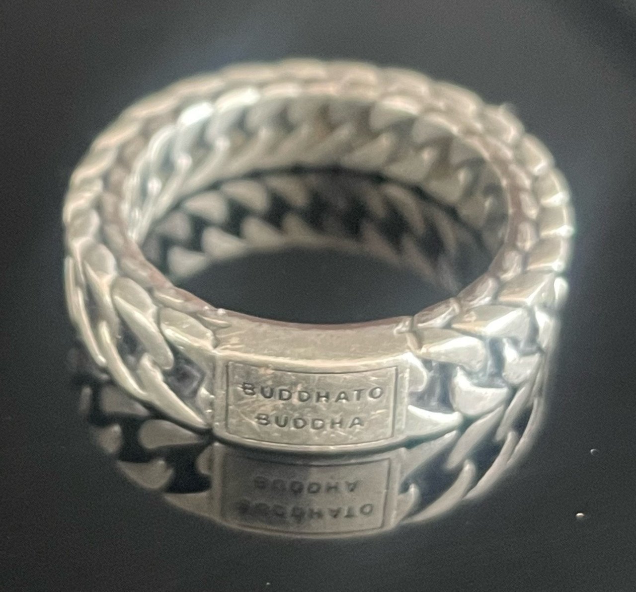 Buddha to buddha ring heren, maat 19