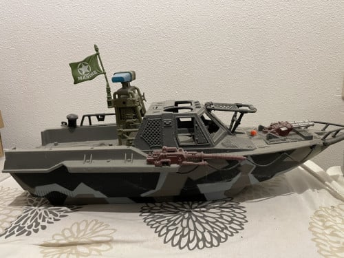 Speelgoed patrouilleboot
