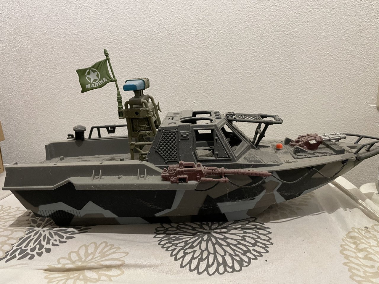 Speelgoed patrouilleboot