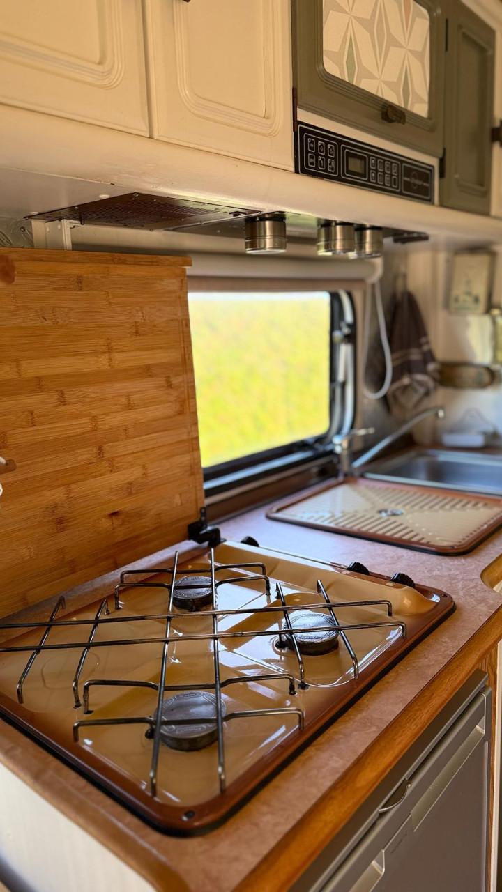 Sterke betrouwbare Iveco S35/Bürstner camperbus