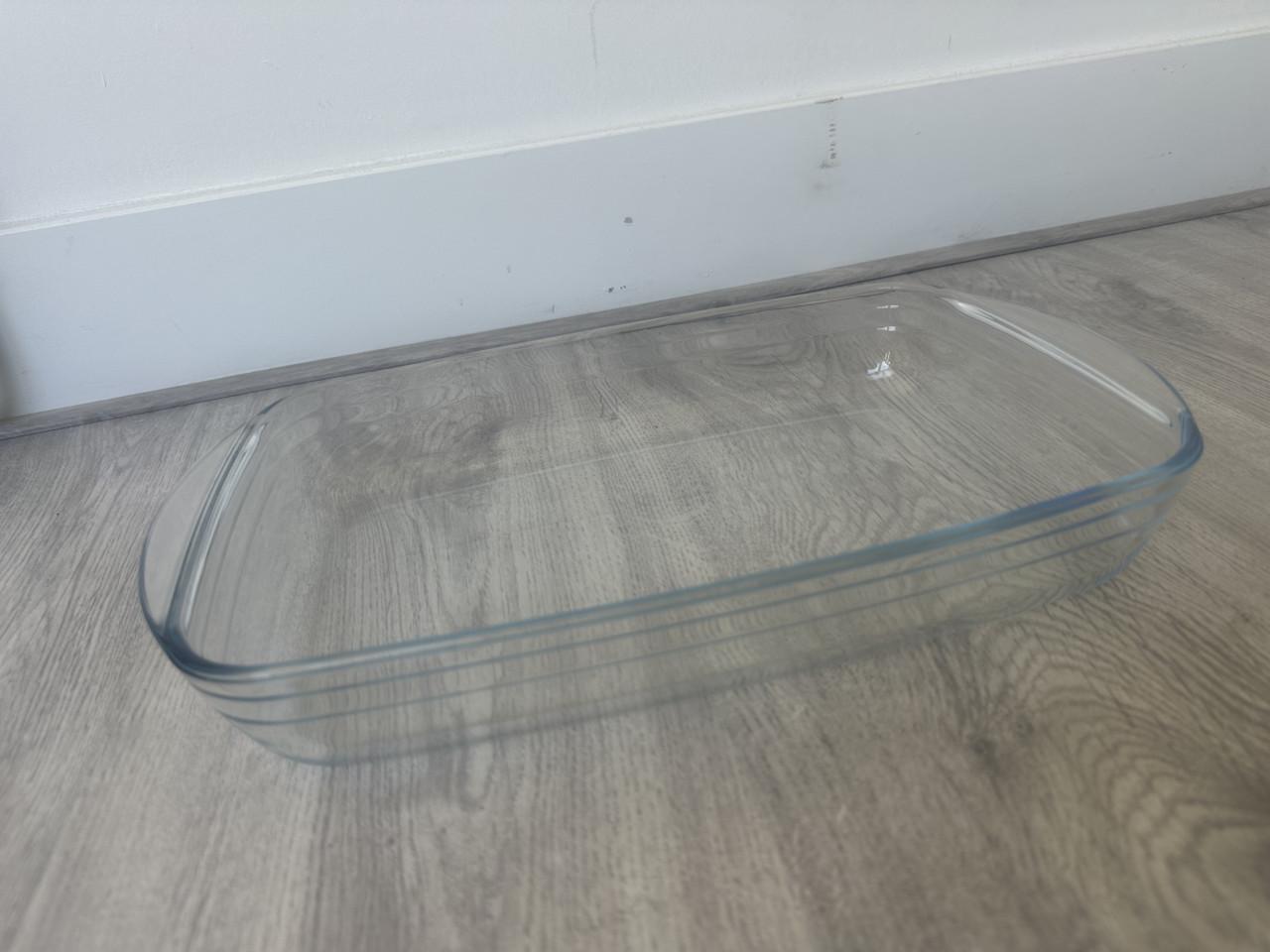 Glazen ovenschaal 24x34 cm