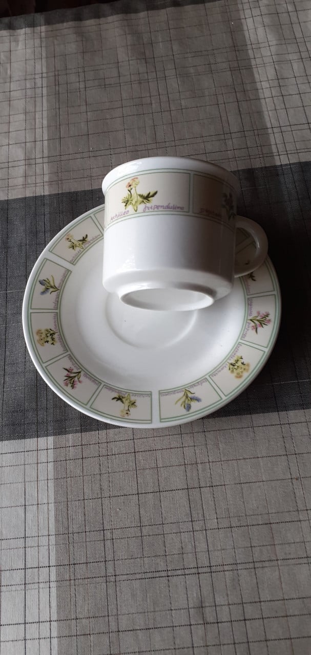 Koffiekopjes en schoteltjes, gebaksbordjes