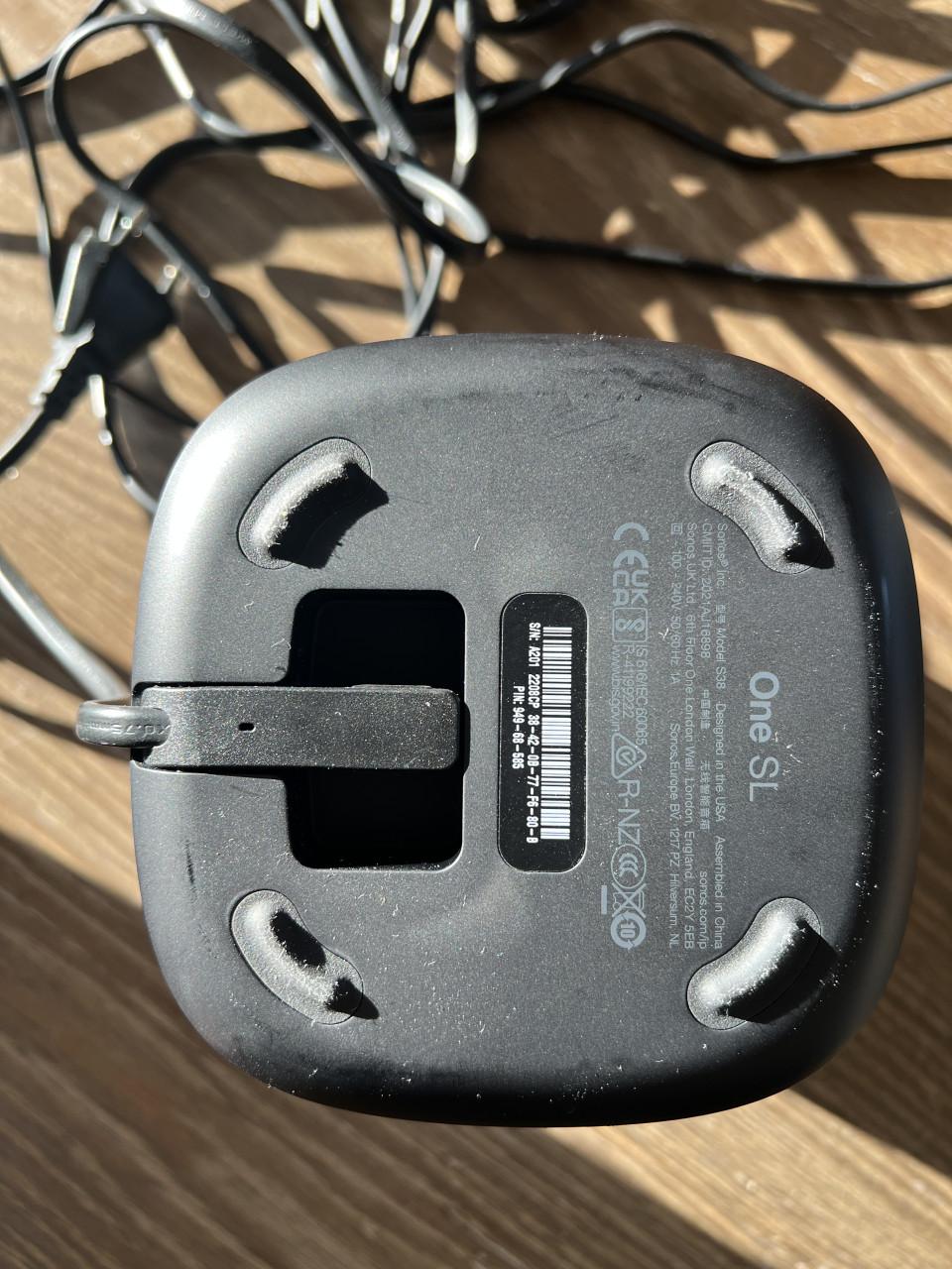 3x Sonos One SL Speaker Zwart